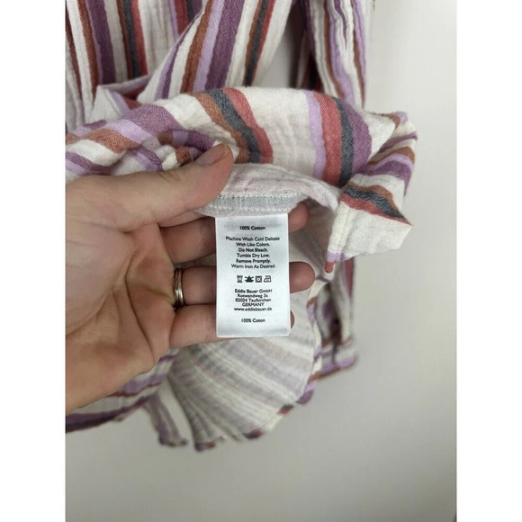 Eddie Bauer Carry On Long Sleeve Button Down Shirt Women’s Medium - Picture 7 of 8